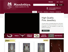Tablet Screenshot of mandothiya.com